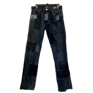 Ralph Lauren Indochine Boyfriend Patchwork Jeans